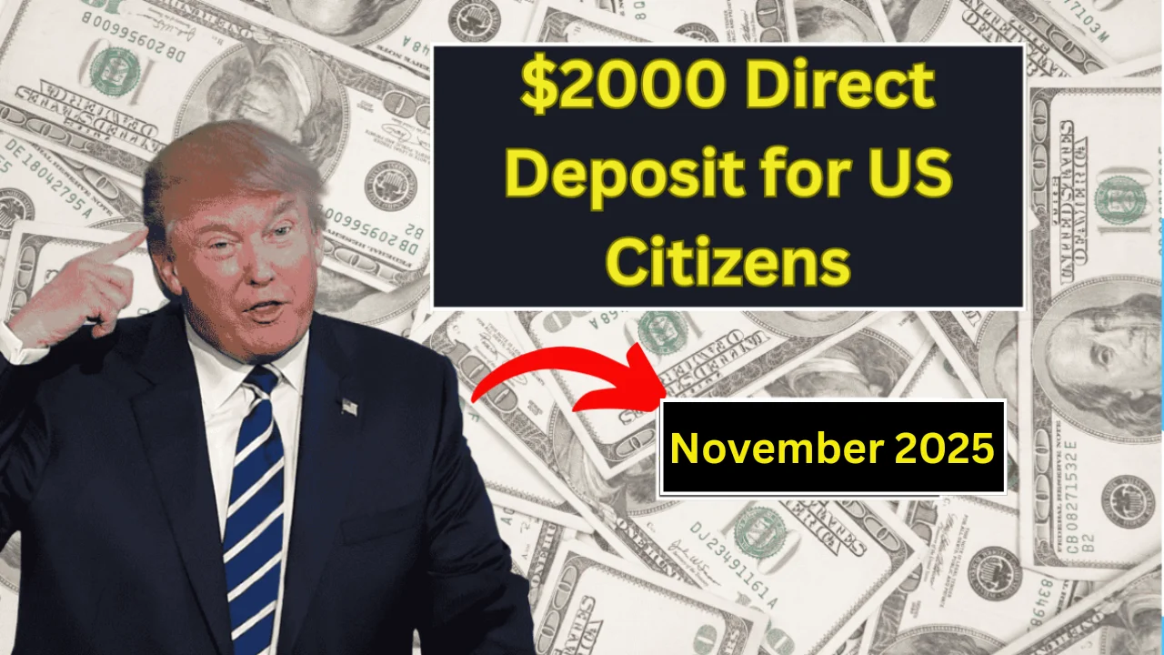 $2,000 Direct Deposit for U.S. Citizens